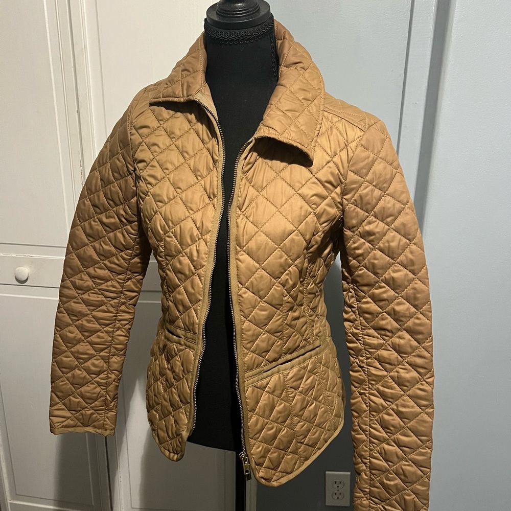 Tommy Hilfiger Quilted Brown Puffer Jacket